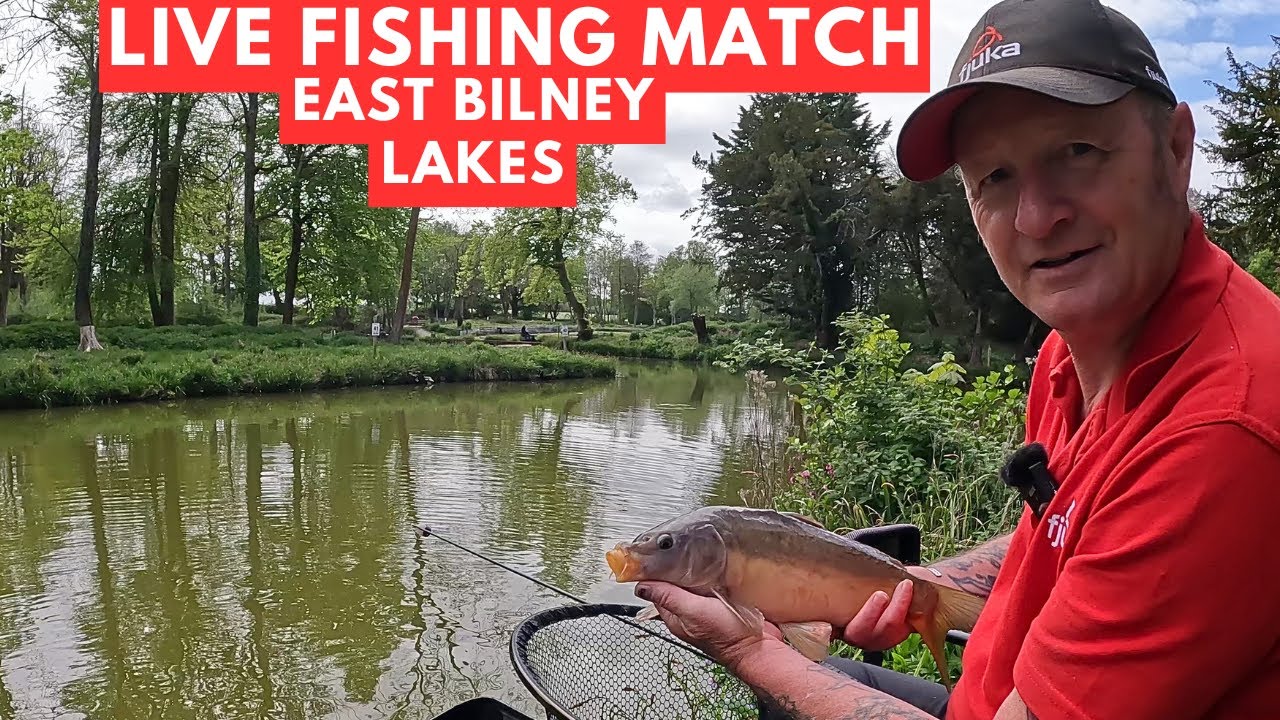 Live Fishing Match East Bilney Lakes NR20 4AL, #matchfishinguk