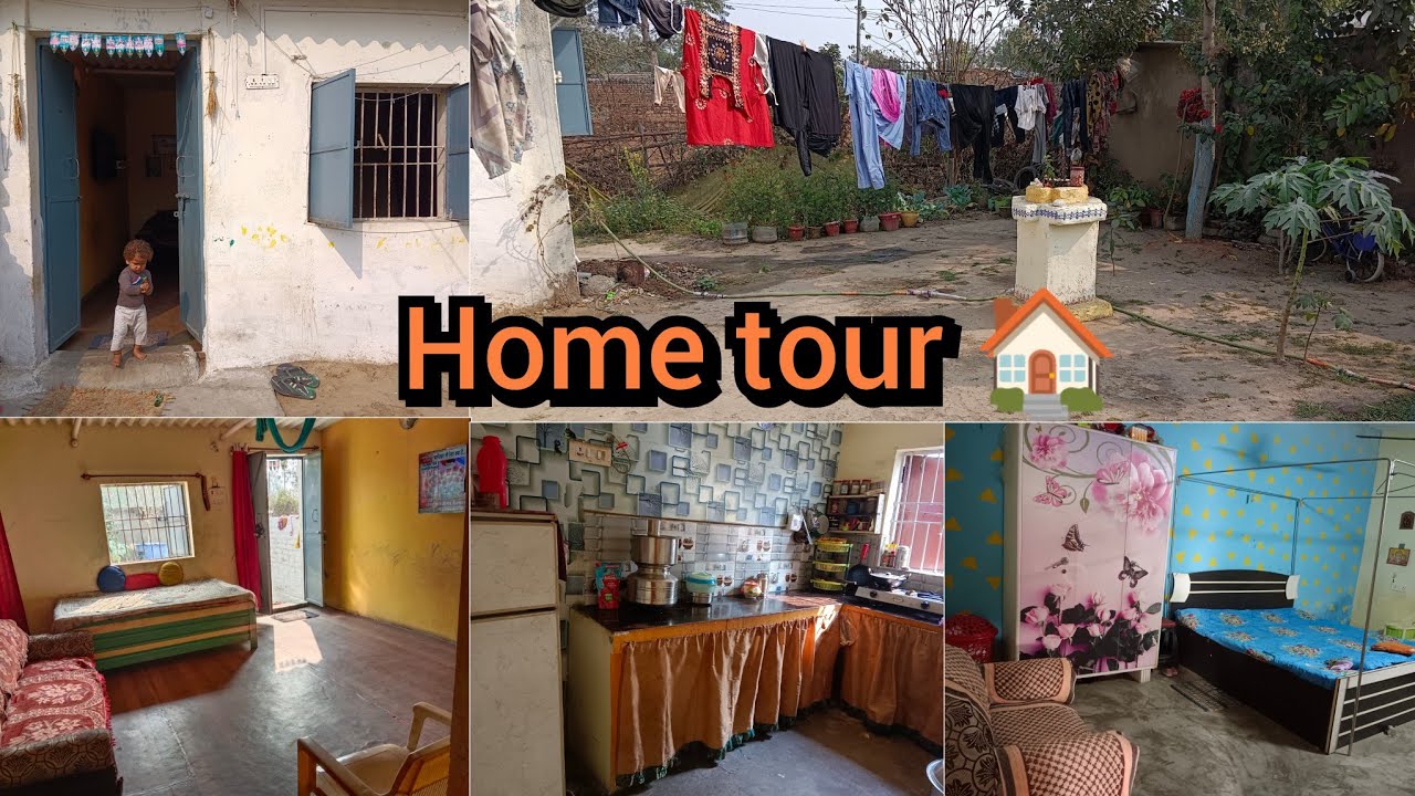🏠middle class small home tour । 🤷मेरा छोटा सा प्यारा&hearts;️ सा सपनो का घर । my real house tour vlog🥰🤗।