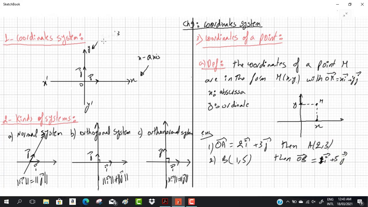 grade 10 coordinates system