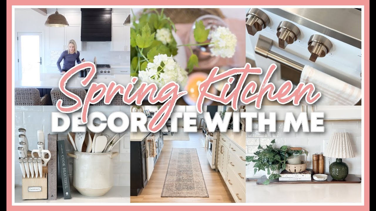 SPRING KITCHEN DECORATE WITH ME 2025 | SPRING KITCHEN DECOR IDEAS