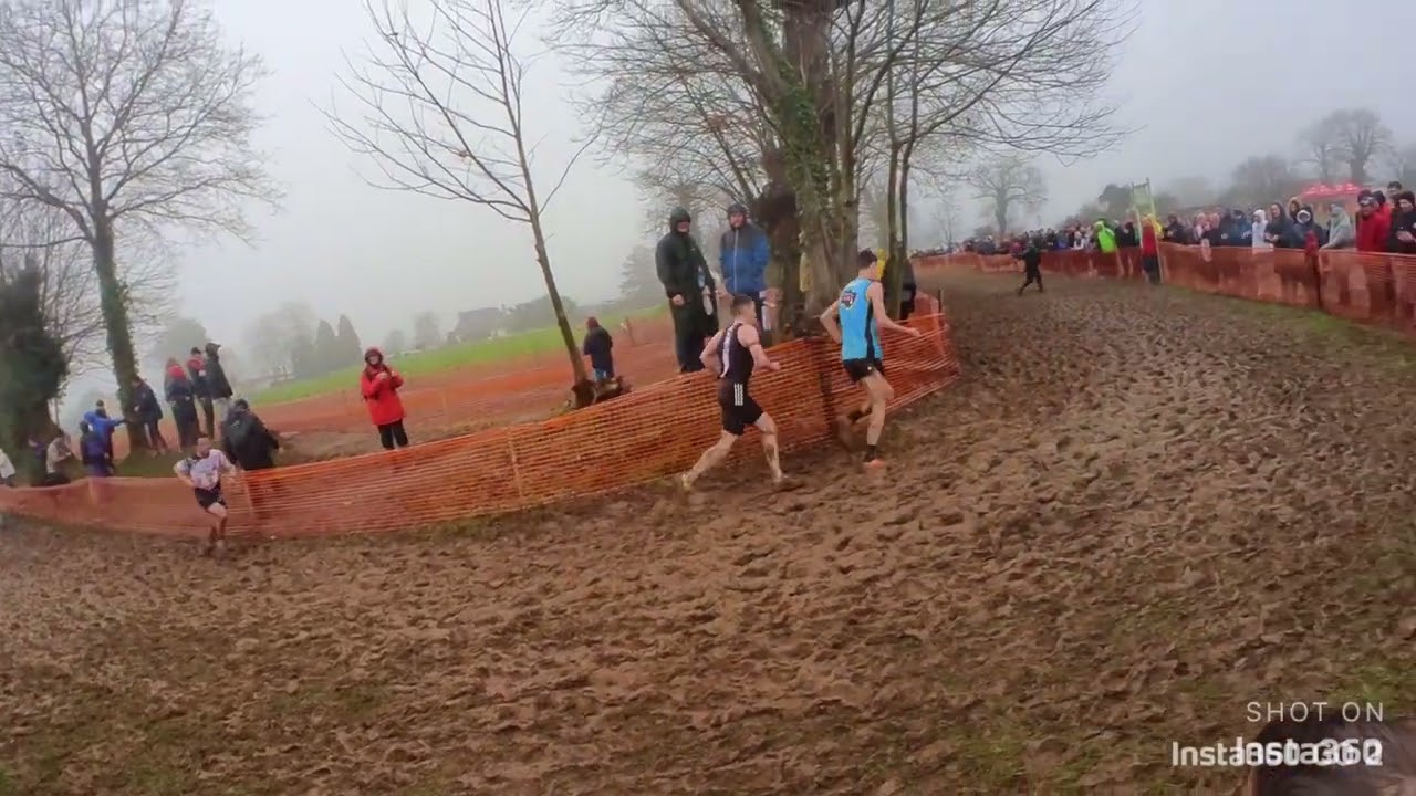 1/2 Finale Championnat de France de Cross country. Cross Long Homme 9970m. Saint James 18/12/24