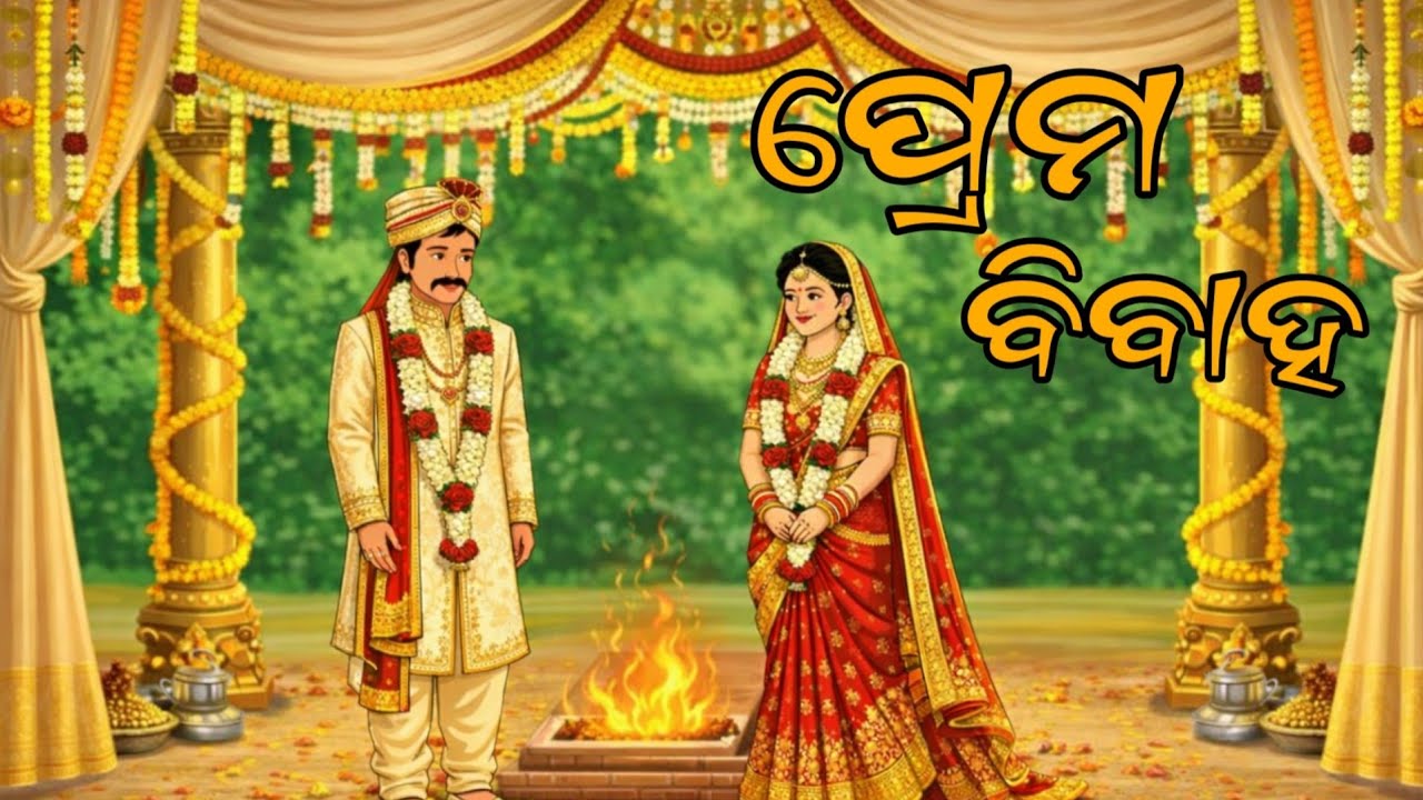 ପ୍ରେମ ବିବାହ । Love marriage । Odia gapa l new stories l moral stories l gapa l odia cartoon book