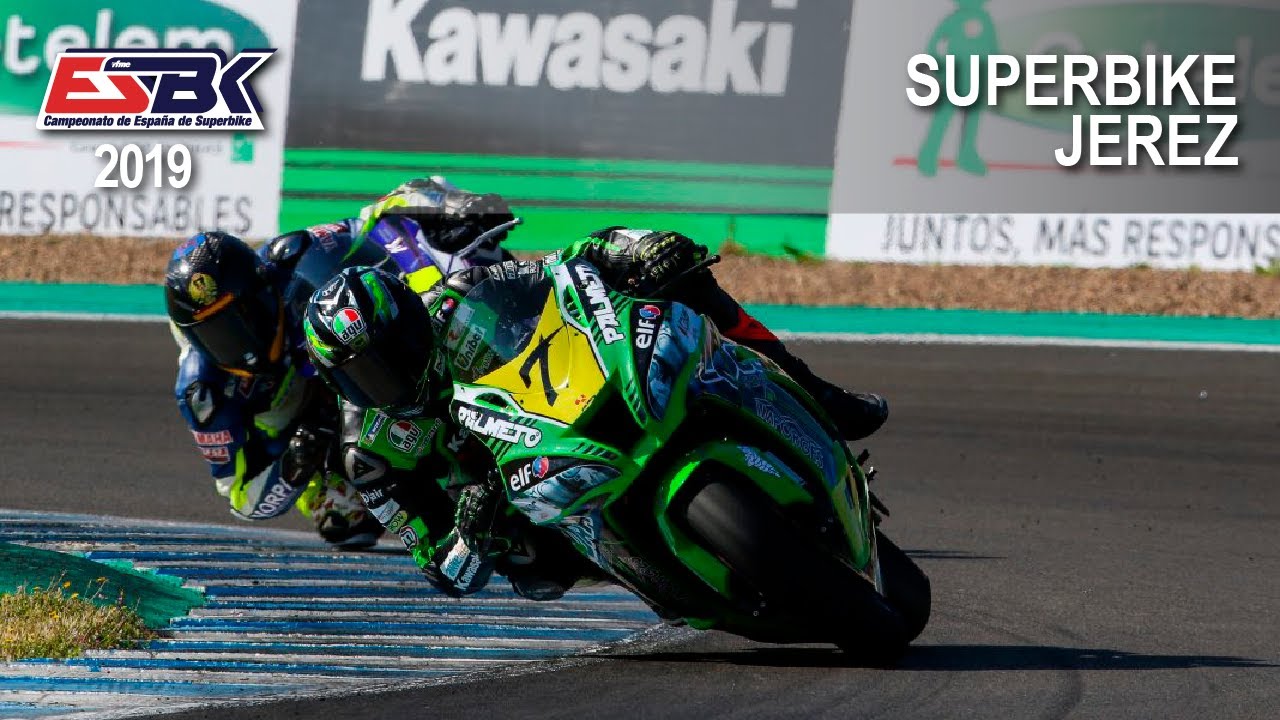 ESBK: Carrera Superbike Jerez 2019.