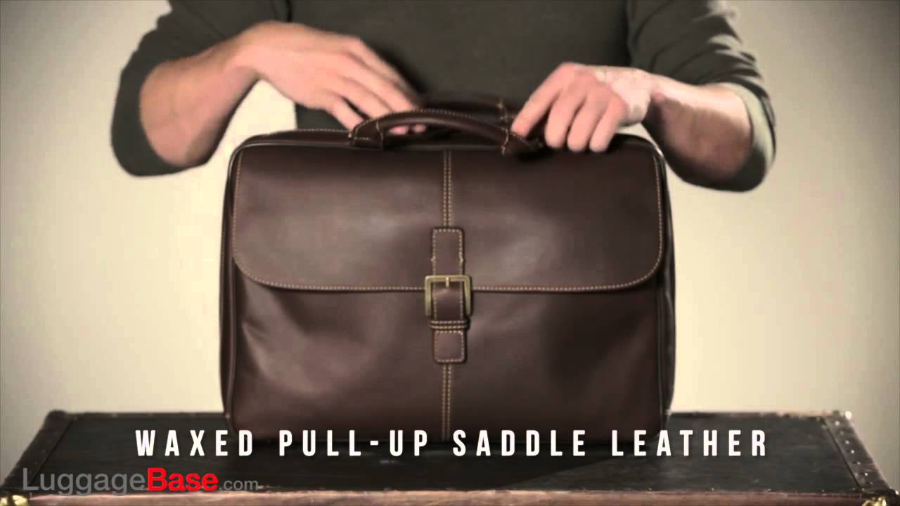 Boconi Bryant Analyst Bag Leather Laptop Brief