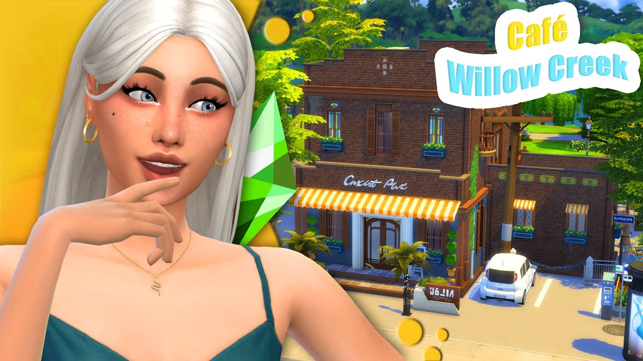 On construit un café à Willow Creek I Sims 4
