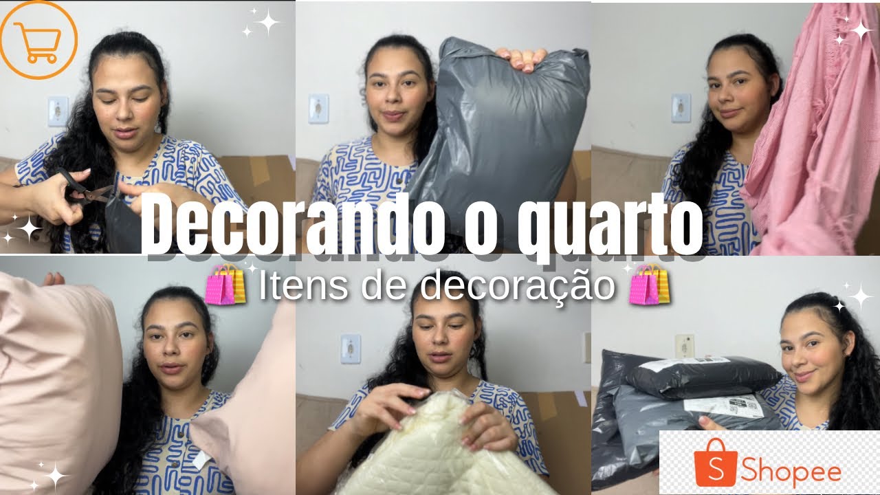 COMPRINHAS DA SHOPPE PARA A DECORAÇÃO DO MEU QUARTO / itens de decoração, cama,etc...