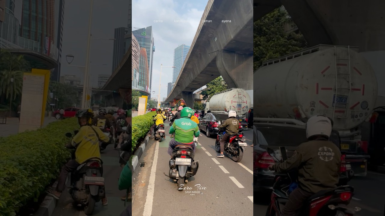 Suasana Perjalanan Jakarta Selatan #jakartaupdate #jakartaselatan #sukabumiupdate #infojakarta