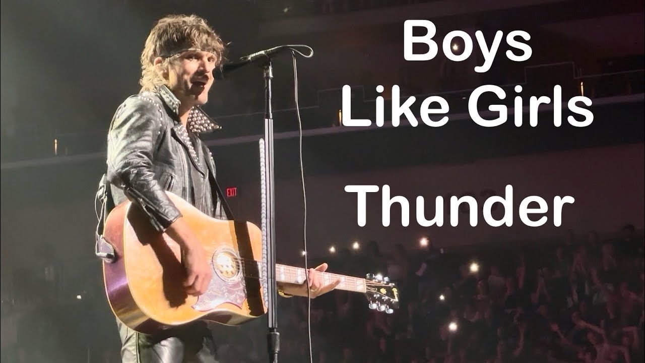 Thunder | Boys Like Girls | Opening for the Jonas Brothers | Des Moines, IA | October 5 2025