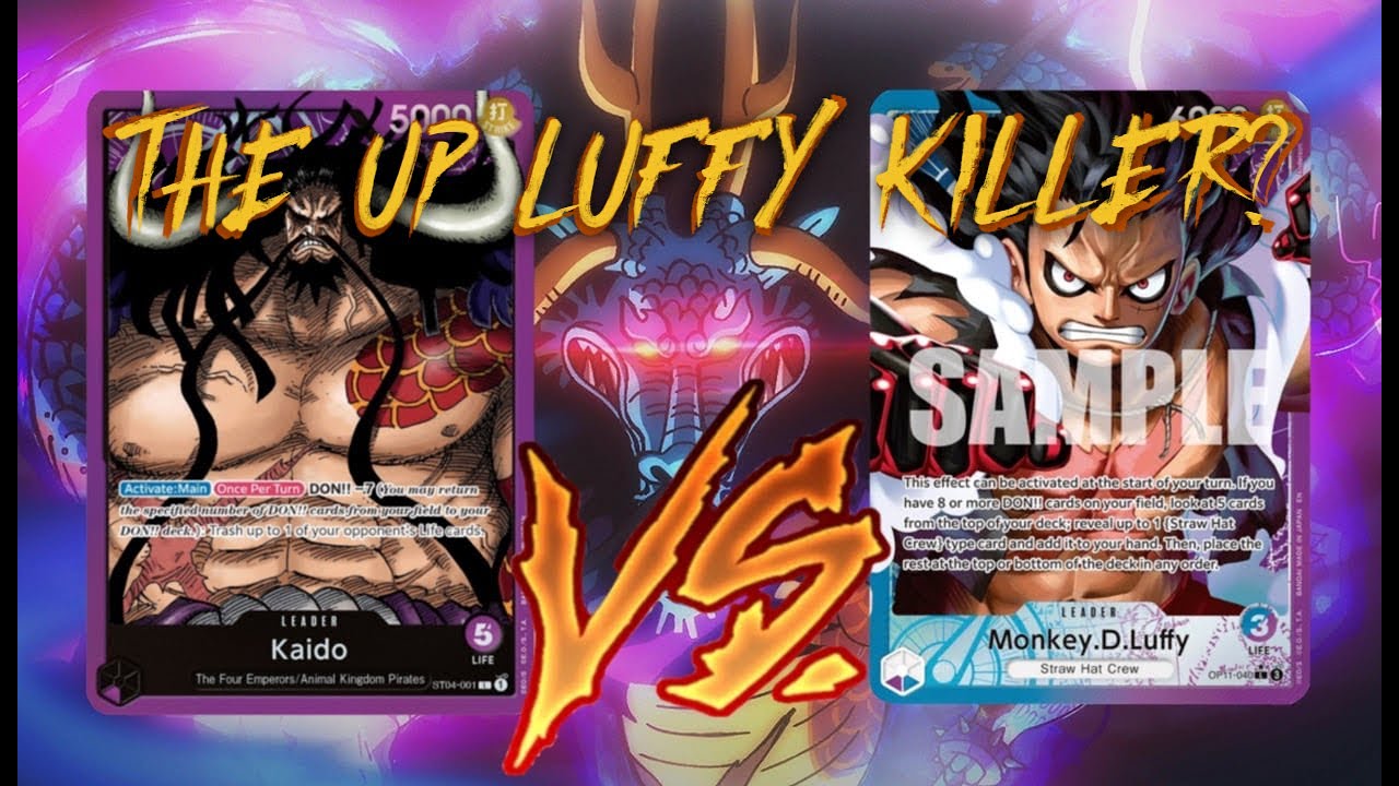Is ST04 Kaido The UP LUFFY Killer? 5 Wins Vs OP11 Monkey D Luffy