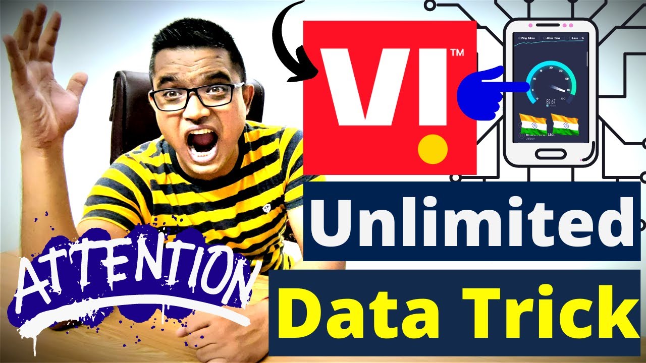 Vi Unlimited Data After Daily FUP | Vi Unlimited 4G Data Trick | Vi Unlimited Data Glitch Problem