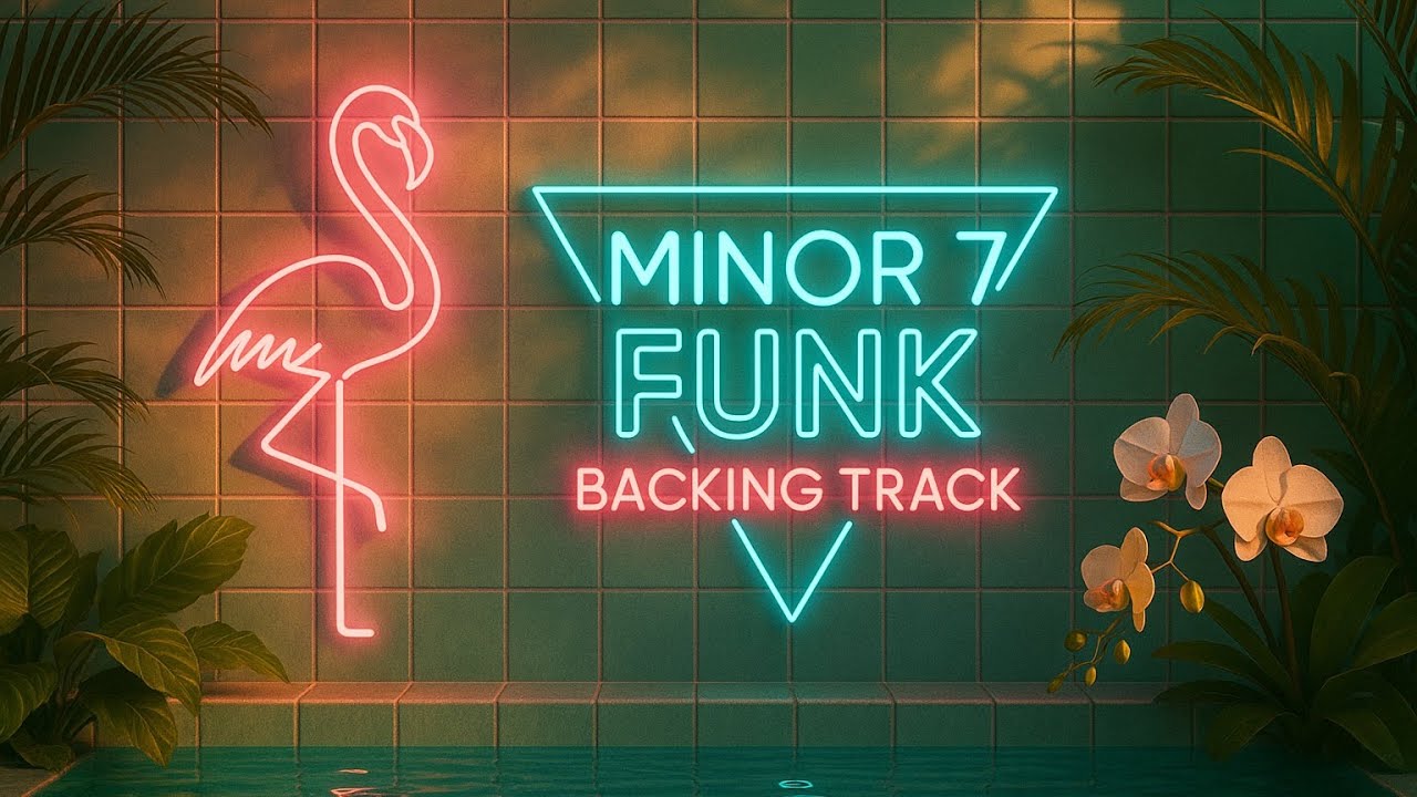 Am7 Funk Groove Backing Track for Guitarists– 100 BPM | Funk Jam Track | Play Along