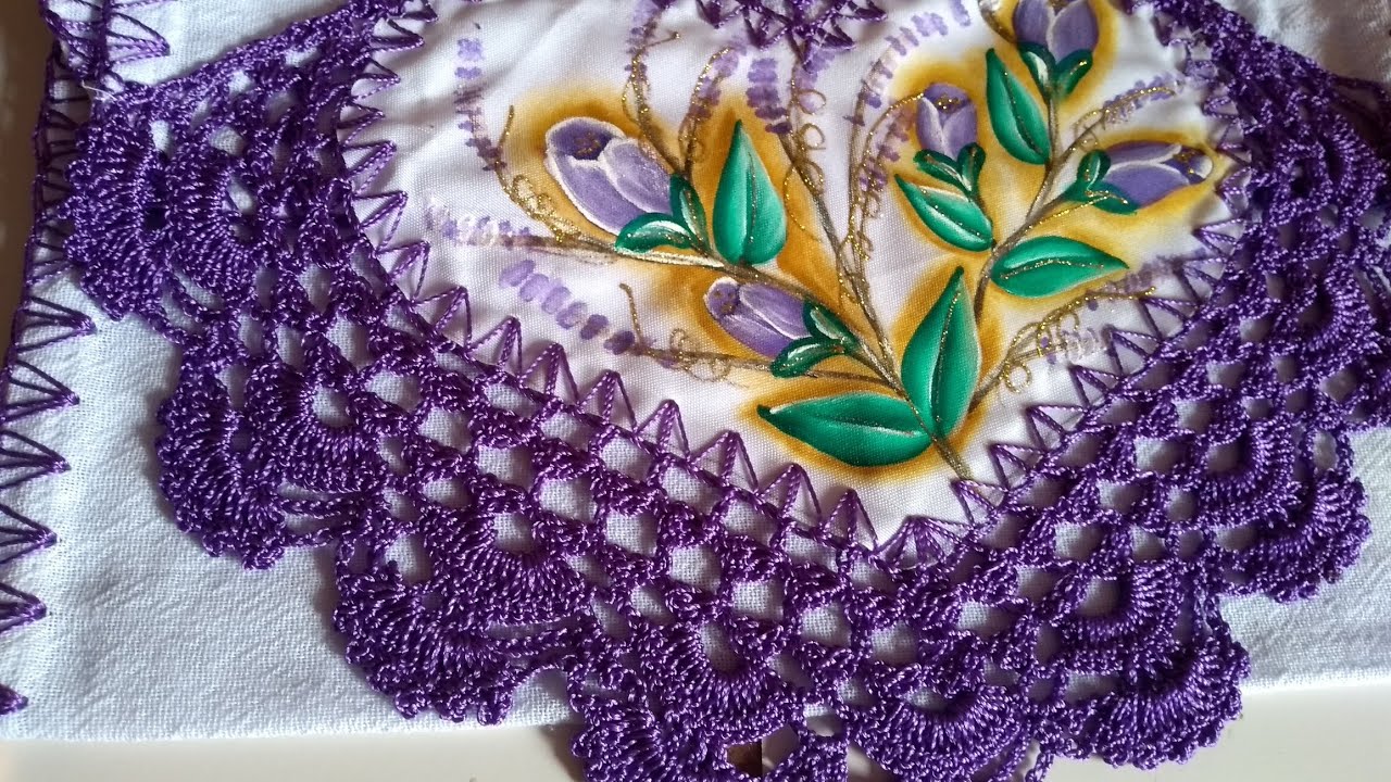 como fazer molde de cora&ccedil;&atilde;o barrado Love para pano prato #pinturaemtecido #crochefacil #pinturafacil