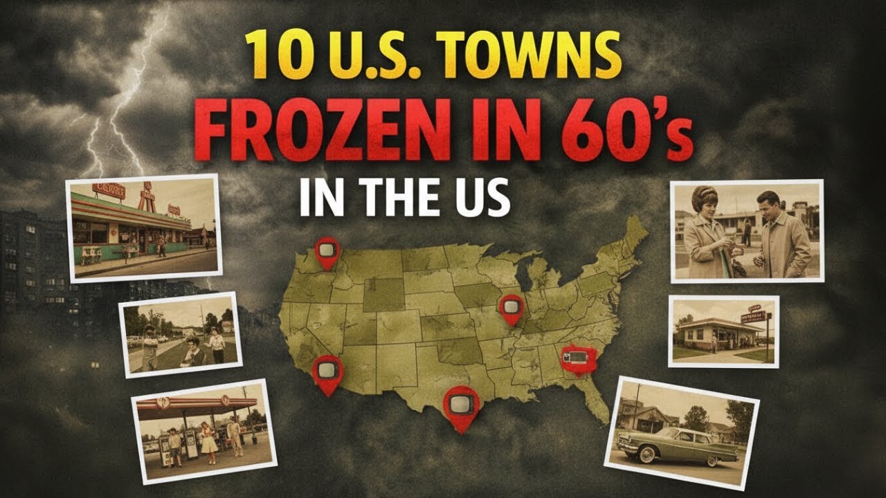 10 U.S  Towns Frozen in Time — Like the 1960s Never Ended