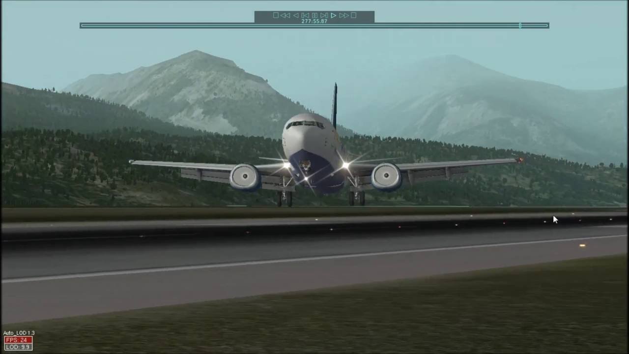 IXEG XPLANE10 - Landing at Ushuaia (SAWH) VLO1001