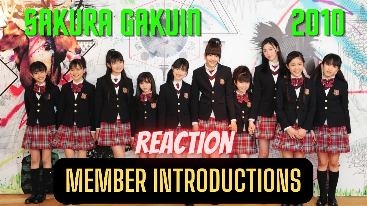 Sakura Gakuin 2010 Member Introductions | From Shy to Confident