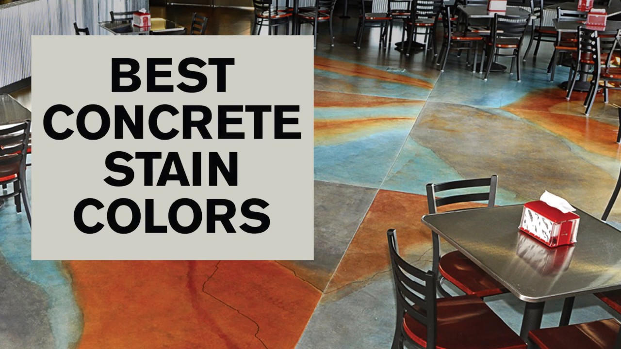 Best Concrete Stain Colors
