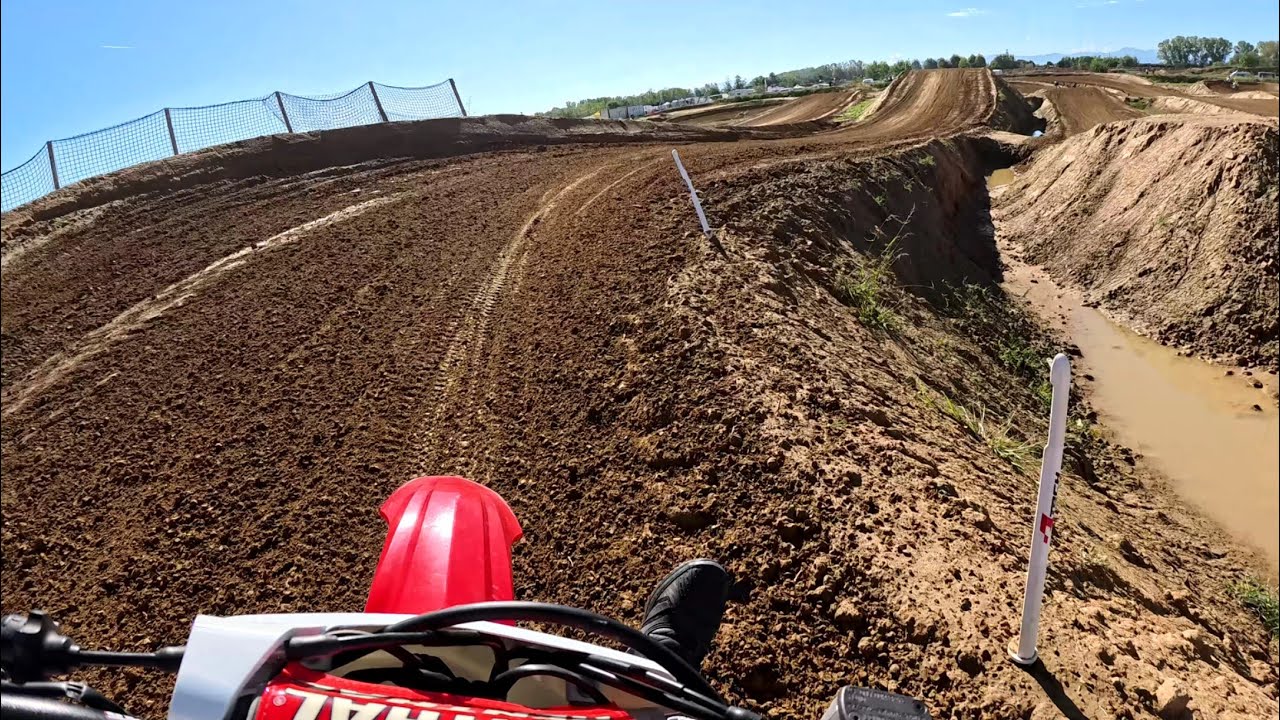 Test insta 360 ace pro in pista, BELLISSIMA.| Honda crf 250r