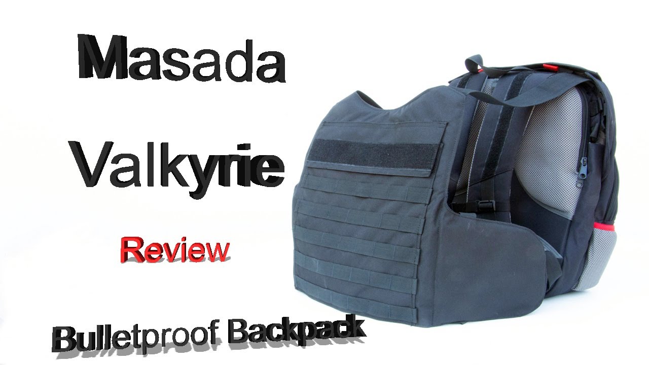 Masada Valkyrie Bulletproof Backpack