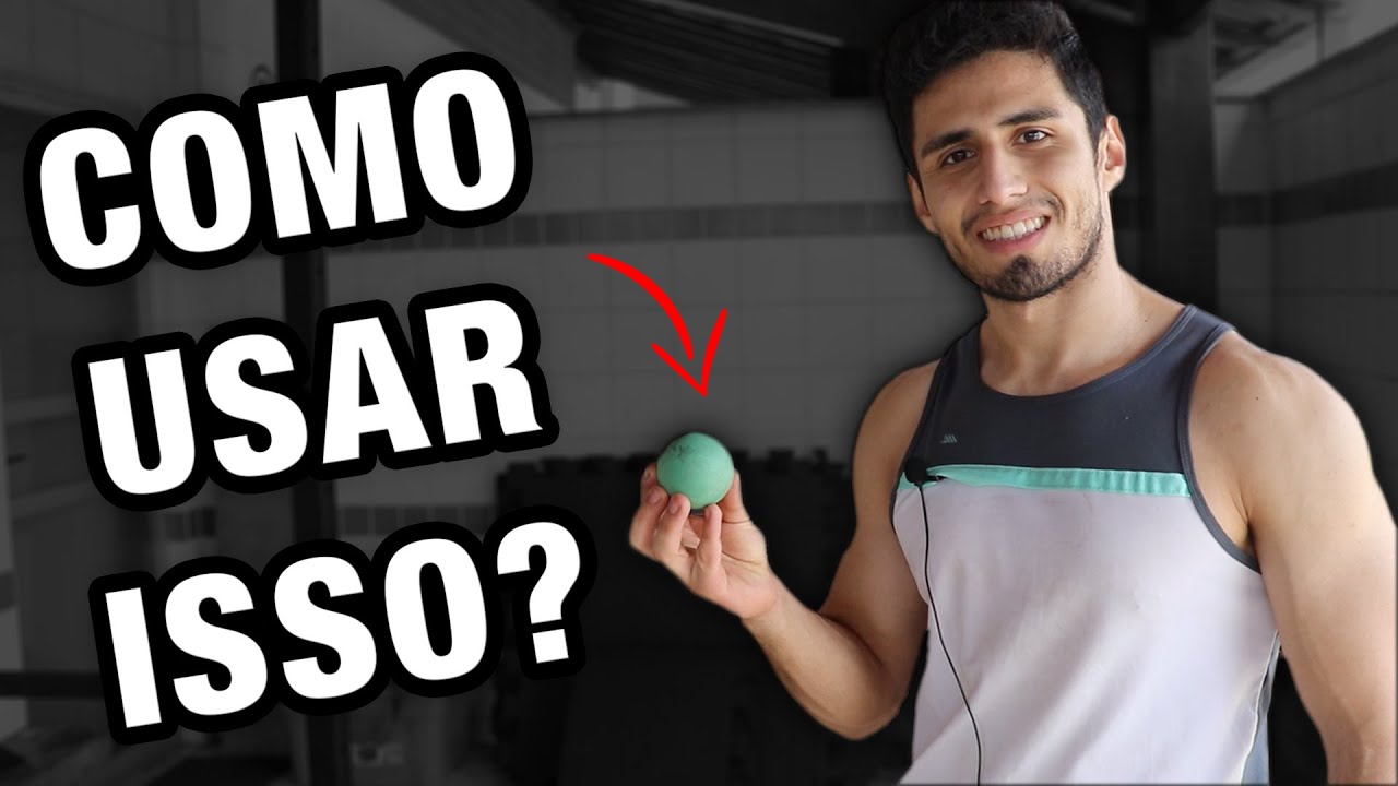 DIMINUA tens&atilde;o muscular em CASA! | Libera&ccedil;&atilde;o miofascial com bolinha