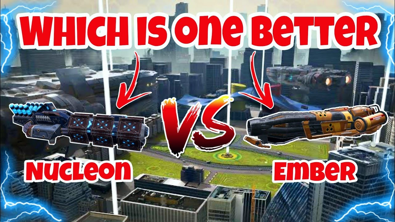 [WR] 🔥 Nucleon VS Ember Weapon Comparison |War Robots|