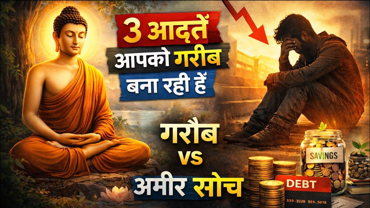 अगर ये 3 आदतें हैं तो आप गरीब नहीं… ट्रेनिंग ले रहे हो | Rich Mindset Motivation Hindi