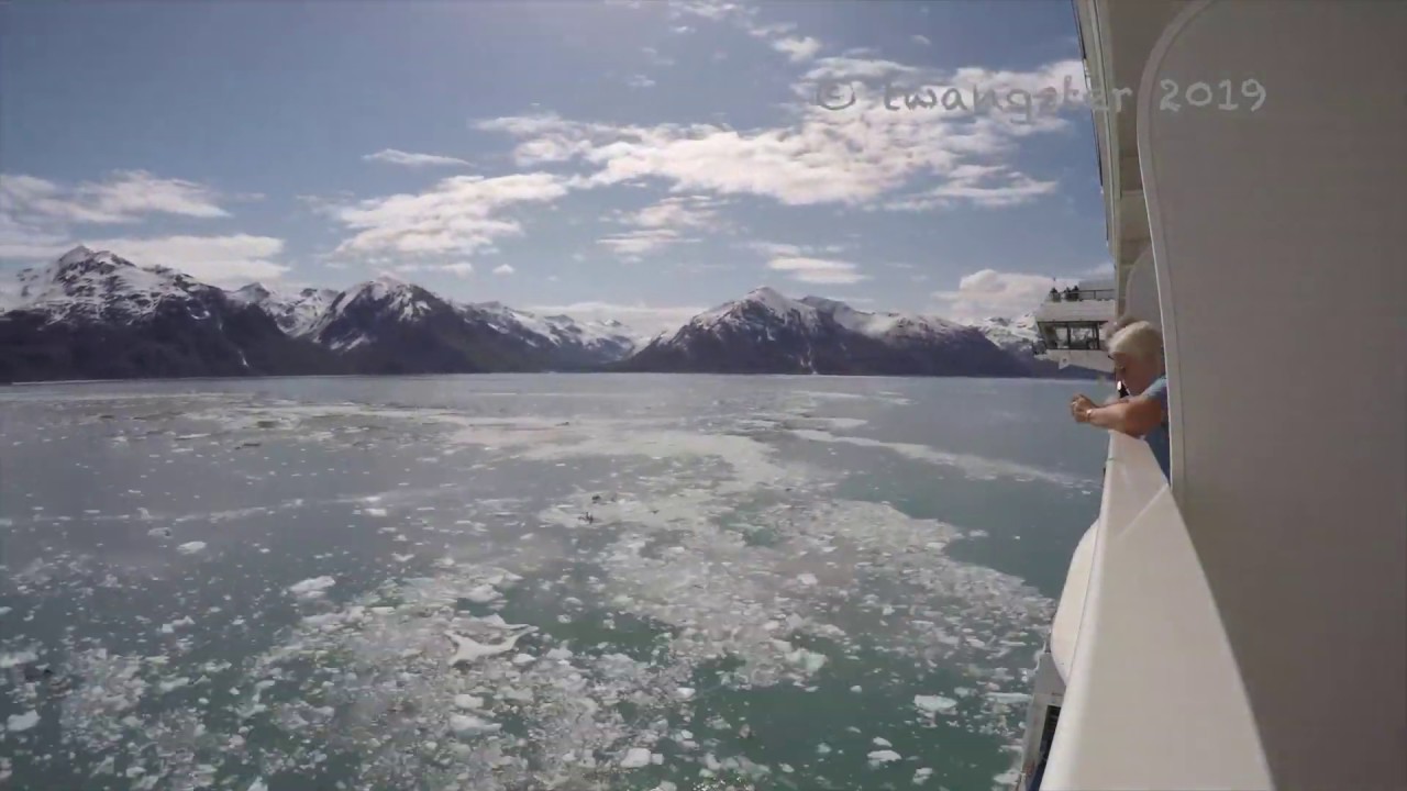Ovation of the Seas Hubbard Glacier Time Lapse