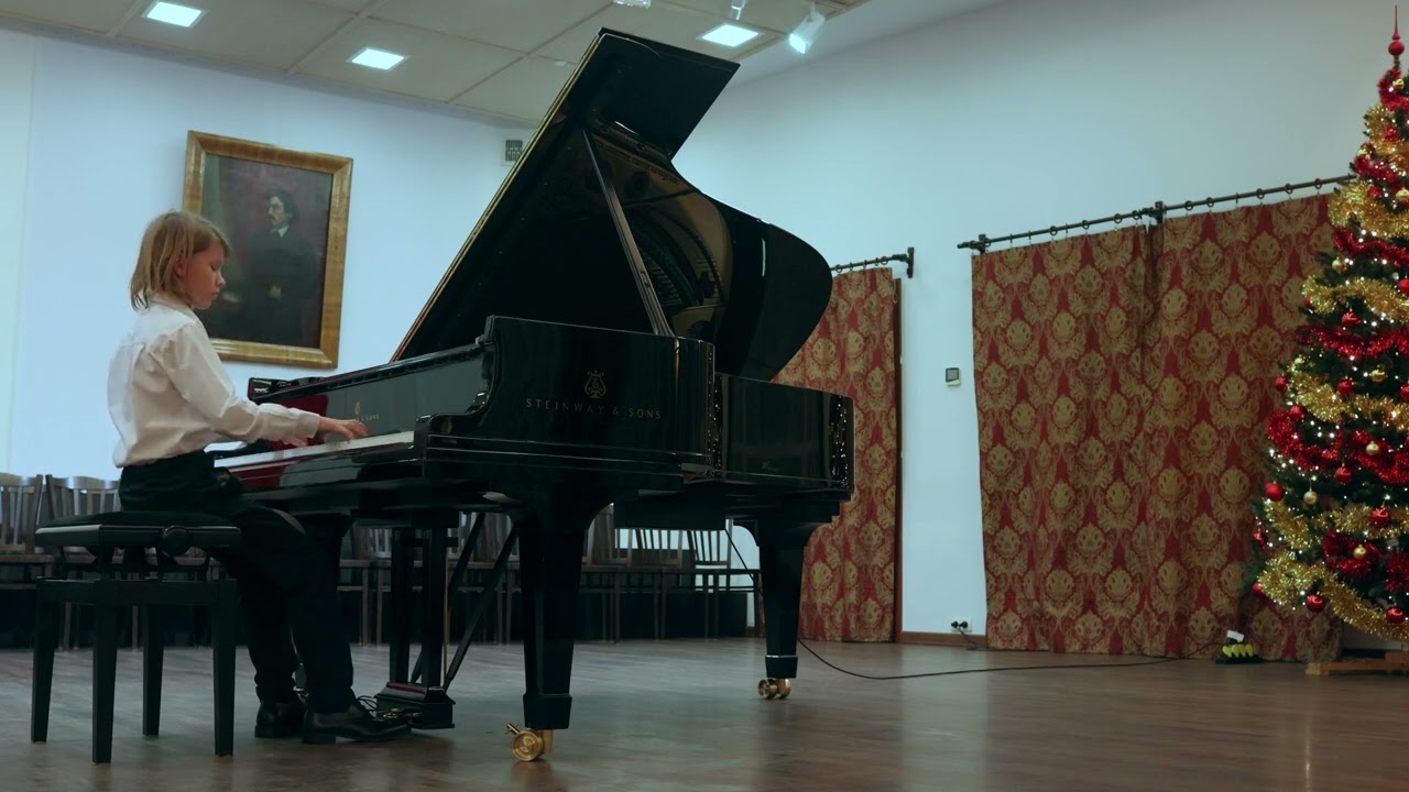 Bach Inwencja Es-dur nr 5 BWV 776