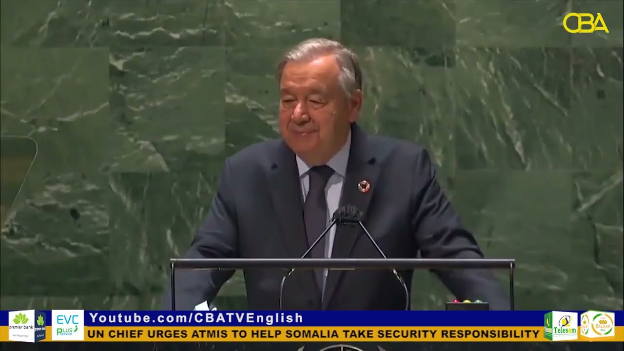 UN Chief urges ATMIS to help Somalia take security responsibility by 2023
