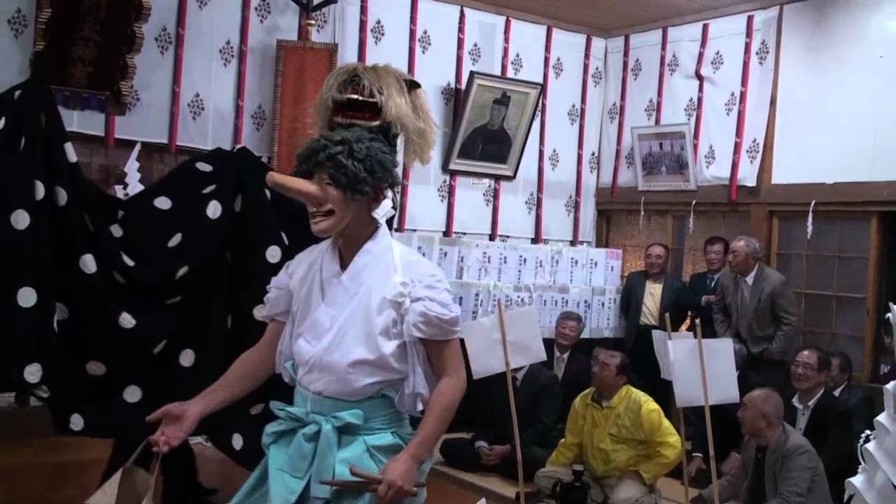 有川大神宮祭典　奉納松前神楽　其の五