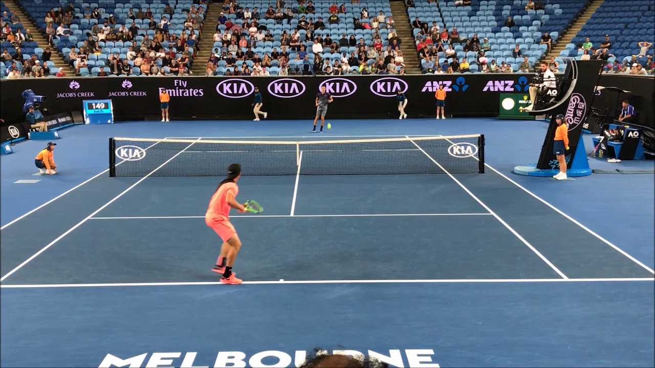 Bernard Tomic v Tommy Paul AO 2018 Men's singles qualifying HD