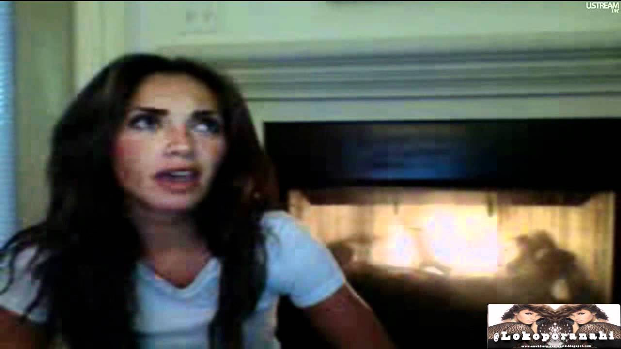 Anahi Twitcam Party 2 PART 1/5 HD (Habla con Poncho)