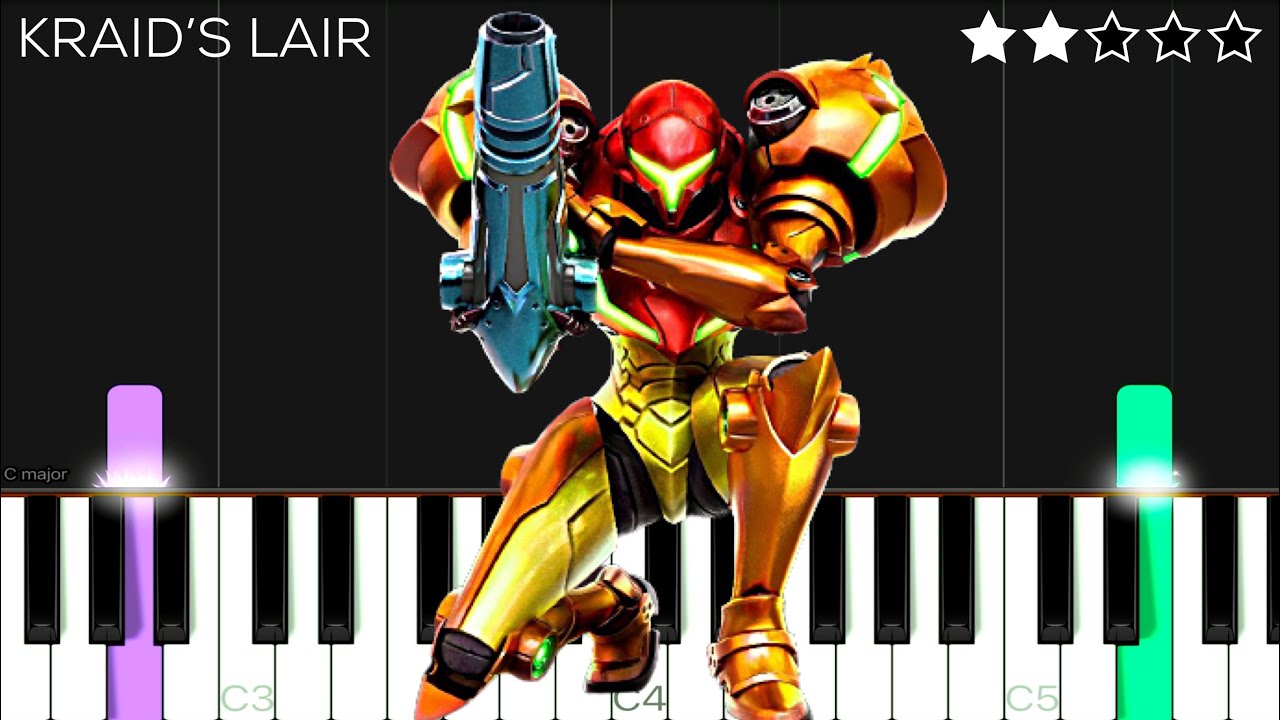 Metroid - Kraid’s Lair | Piano Tutorial