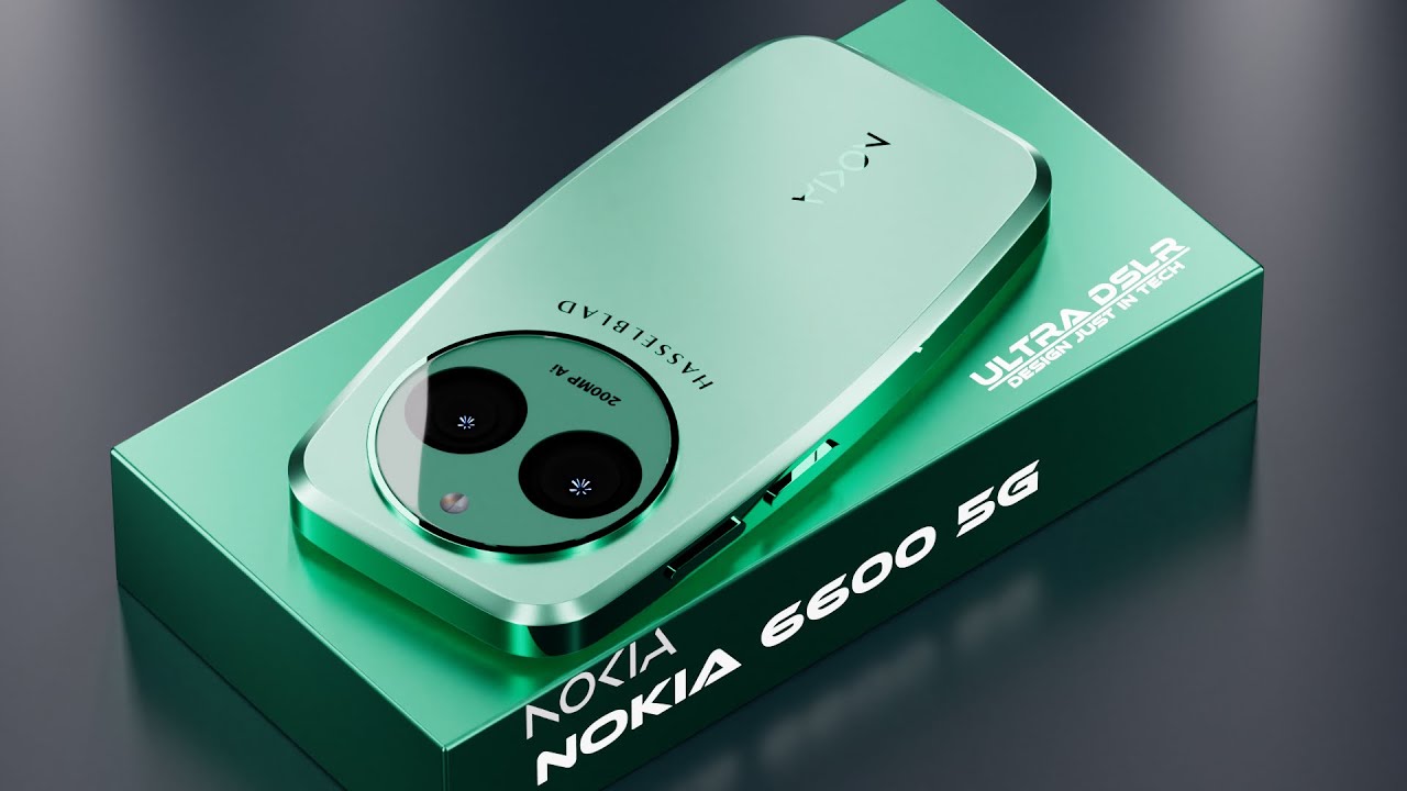 Nowy Nokia 6600 5G &ndash; aparat 200 MP, bateria 8300 mAh, karta SD 988, szybkie ładowanie 220 W