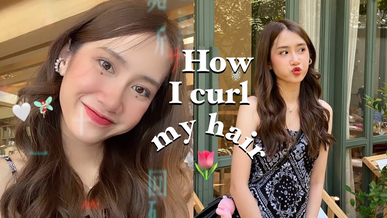 HOW TO ม้วนผมลอนเกาหลี แบบง่ายที่สุด!!👀🧤 สอนละเอียดมากๆ🙇🏻‍♀️❤️