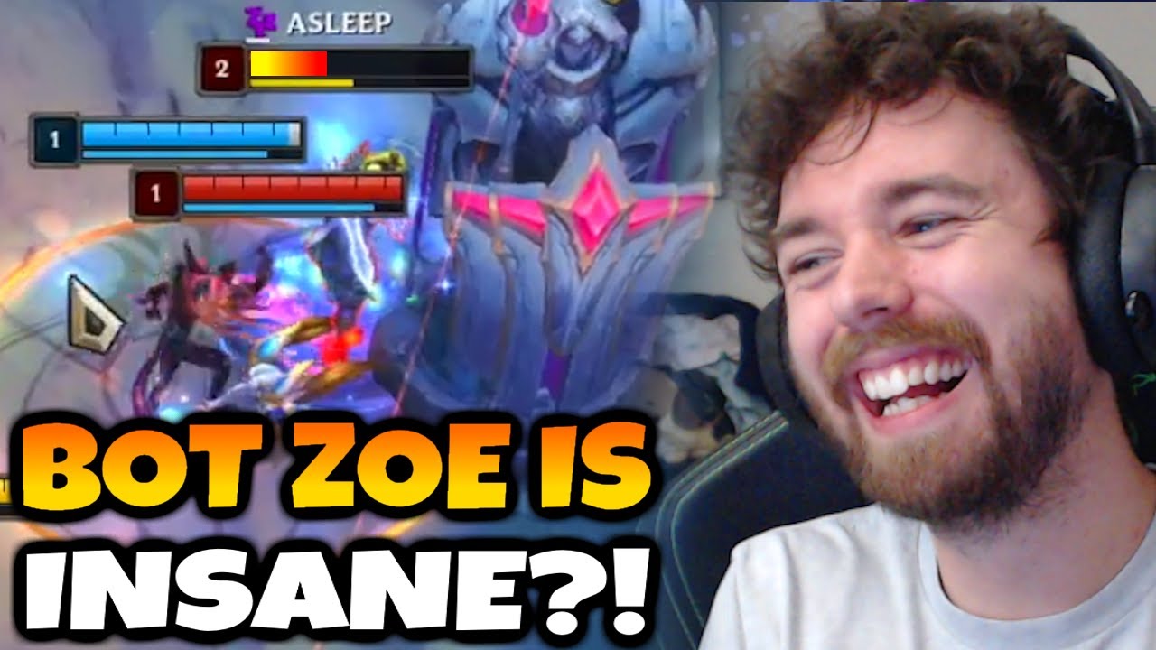Turns out Zoe Bot can be INSANELY STRONG. ADC's don't stand a chance.