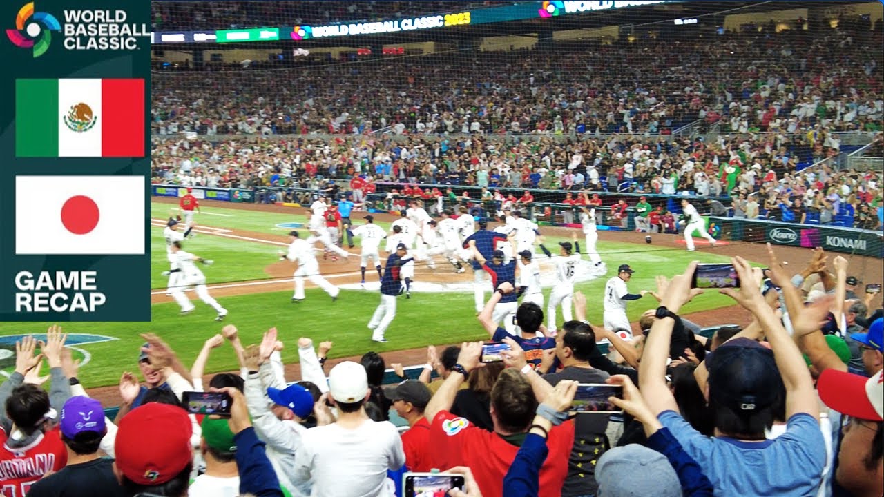 [Local footage] Japan vs Mexico Game Highlights | 2023 World Baseball Classic Semifinals