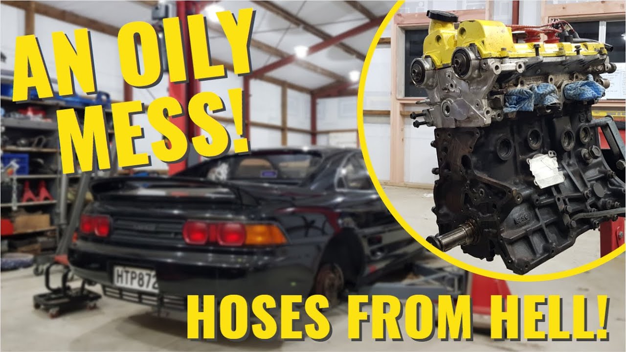 The 3SGTE has too many oil leaks! - Project MR2 Turbo (Ep.3)