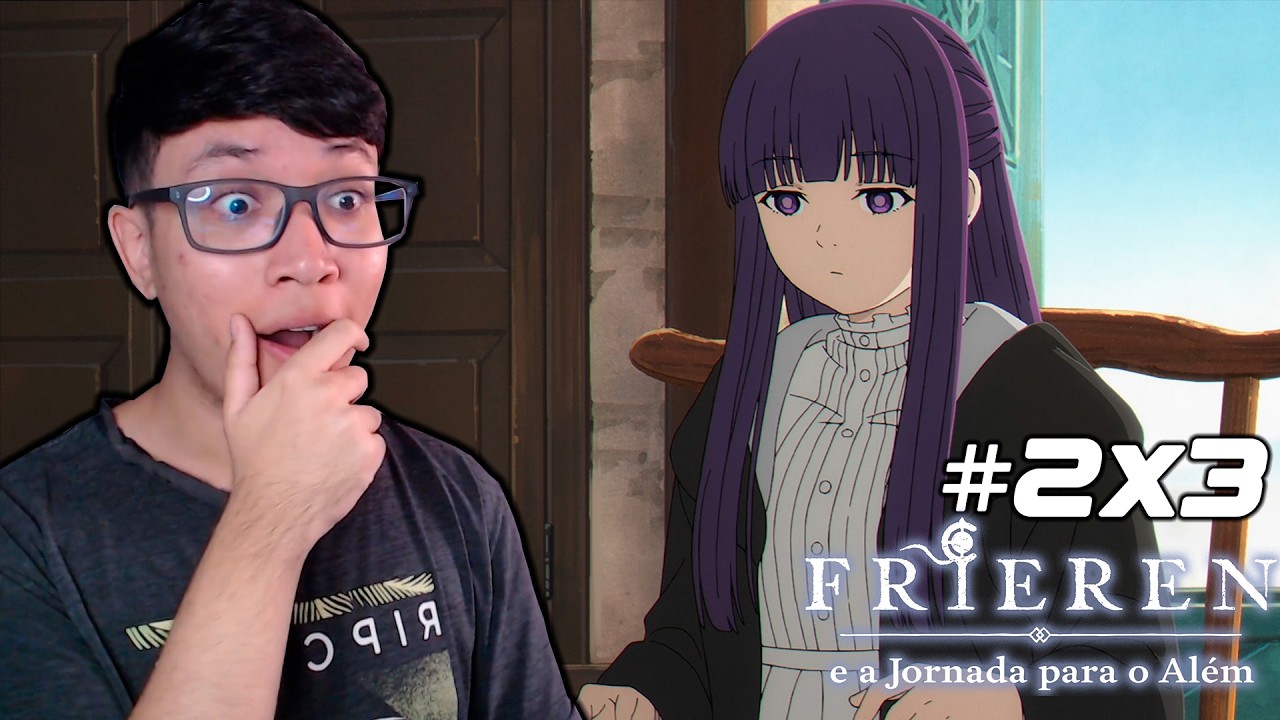 STARK CONVIDOU A FERN PARA UM DATE!! | Reagindo a Frieren e a Jornada para o Além 2ª Temporada EP. 3