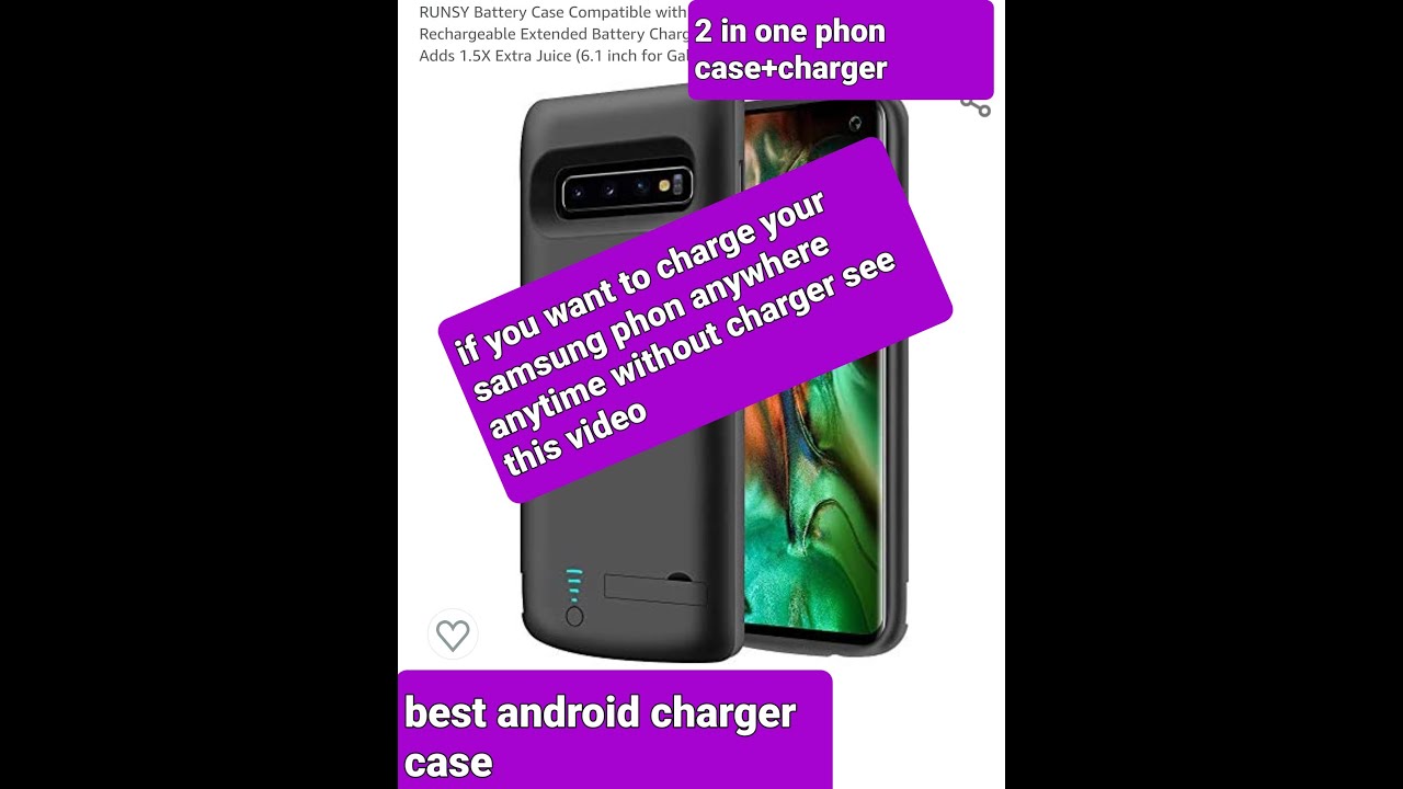 S10 charger case review | Amazon review | | Samsung S10 | |  how to charge phon without charger |