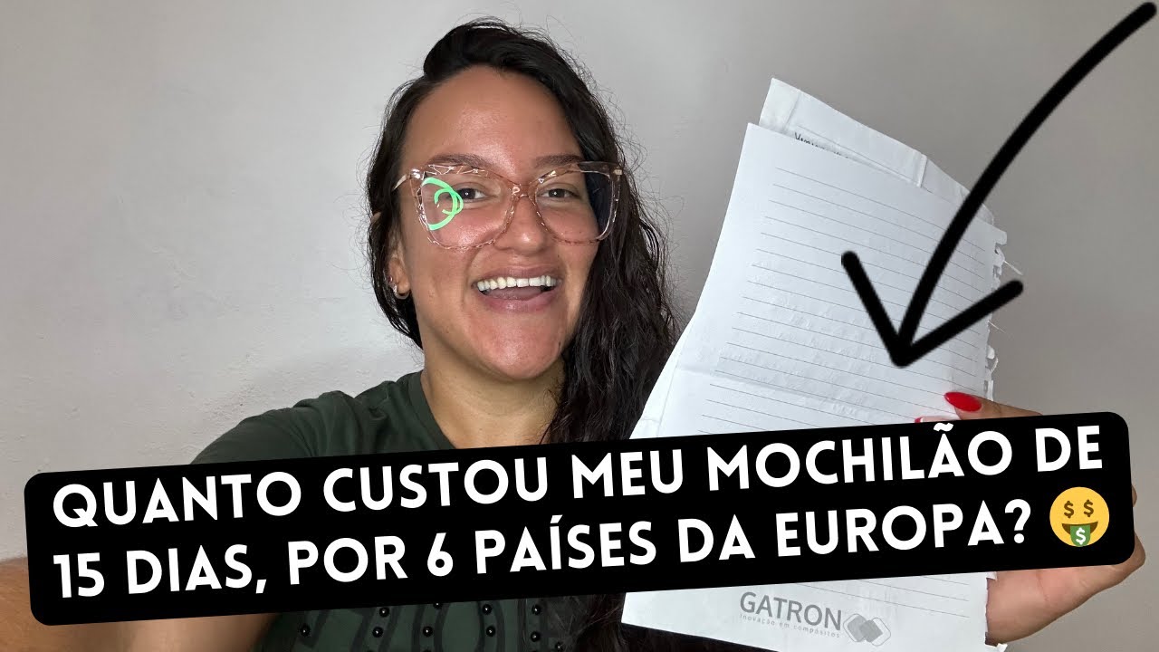 🤑 QUANTO CUSTOU MEU MOCHILÃO? TODOS OS DETALHES NESSE VÍDEO 🤑