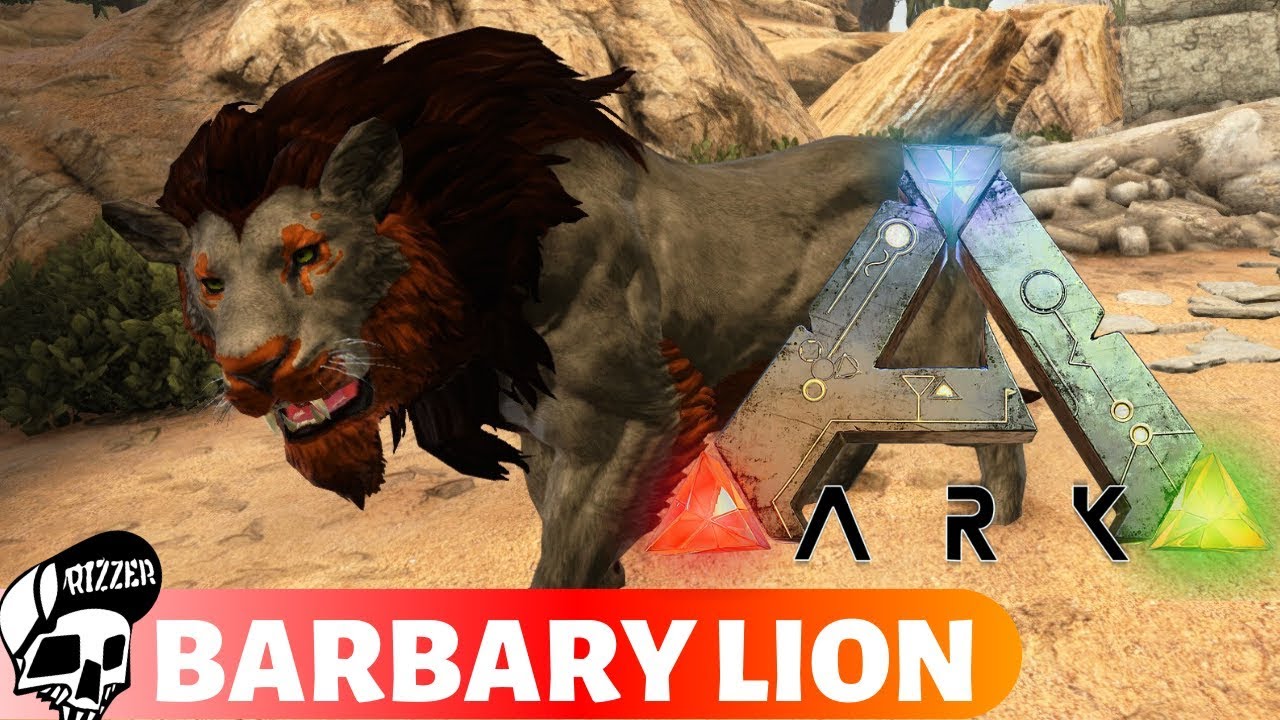 🦕 Barbary Lion - Nareszcie Potężny Ssak w ARK Survival Evolved | Rizzer ARK Na Modach