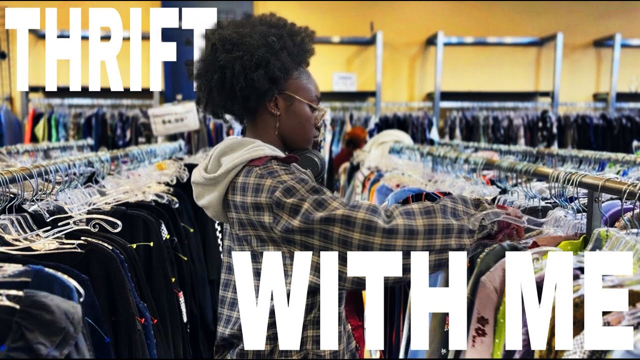 come thrifting with me: cinematic vlog [kinda]