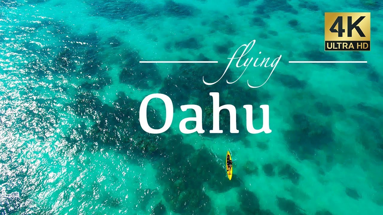 Oahu Hawaii By Drone - Kailua, Honolulu, Chinamans Hat, Diamond Head, & Lanikai