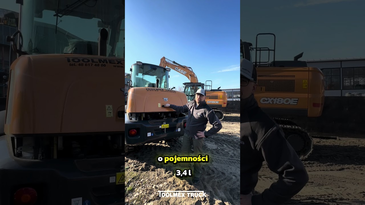 Kompaktowa moc do wielkich zadań! CASE 321F 🚜 Ładowarka CASE w Toolmex Truck - Czeka na Ciebie!
