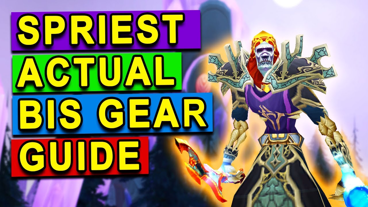 TBC Classic: Руководство по экипировке Shadow Priest Pre-Raid и Tier 4 Bis