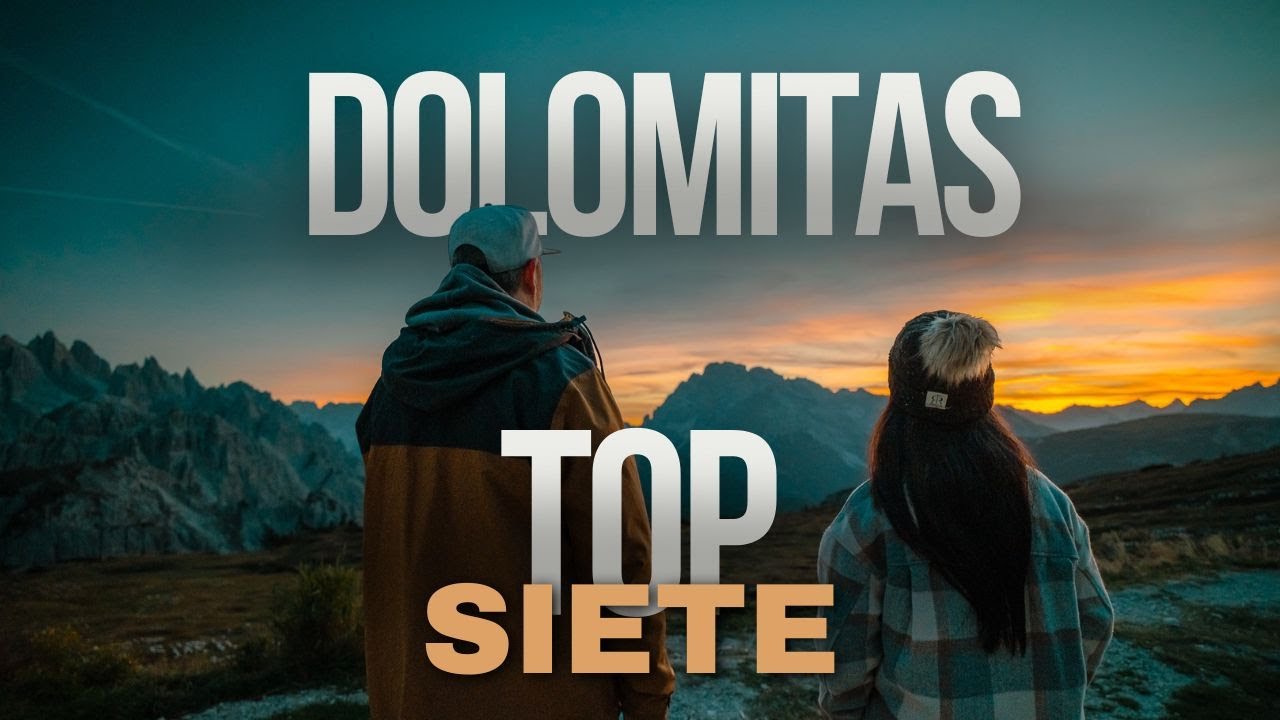 Qué ver de VIAJE por Los Dolomitas Italia en 10 días - 4K