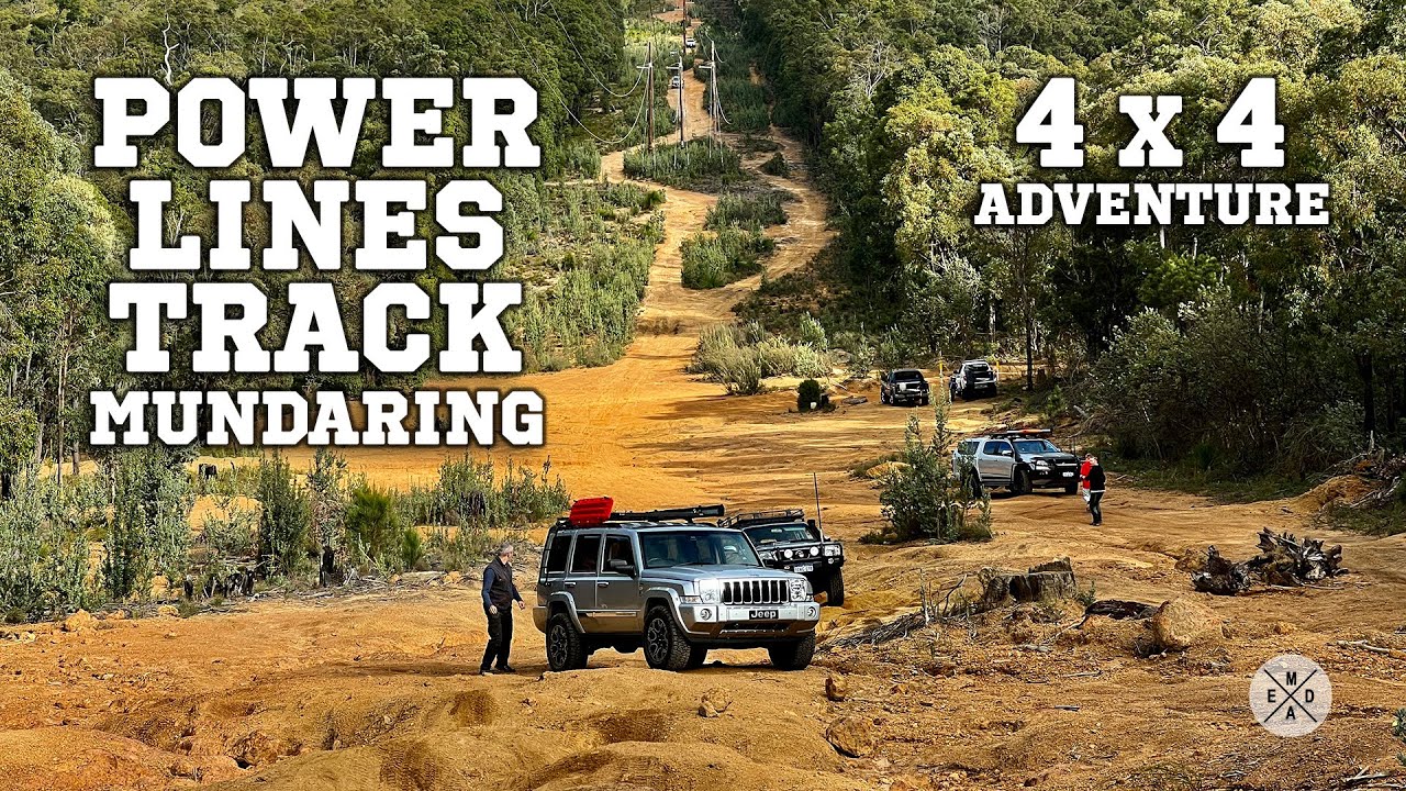 Mundaring Power Lines Track | 4x4 Adventure in Jeep Commander | Western Australia 4WD