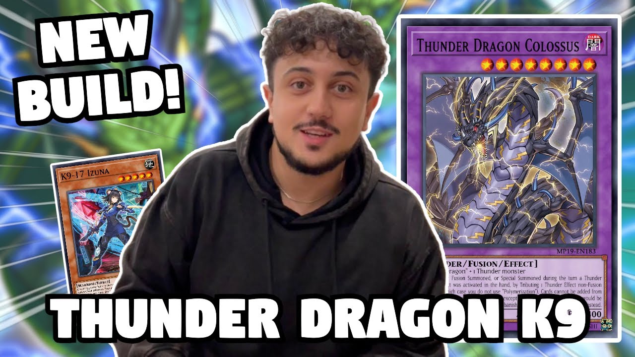 BROKEN! Thunder Dragon K9 Deck Profile + COMBO! | August 2025