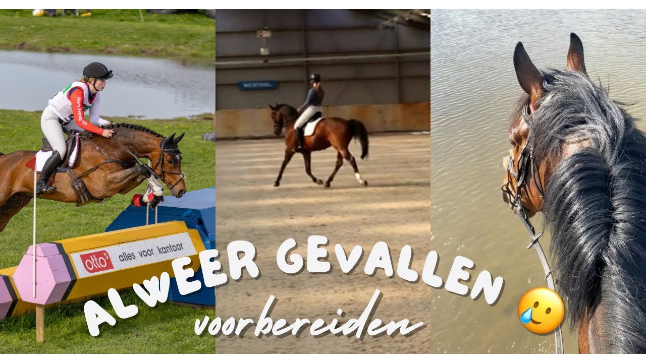 Alweer GEVALLEN tijdens wedstrijd, proefgericht trainen & LAATSTE crosstraining! 