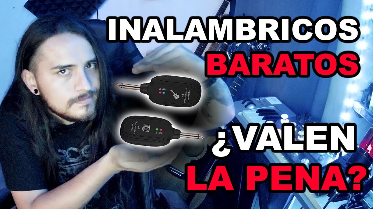 El Sistema INALAMBRICO PARA GUITARRA MÁS BARATO que encontré en internet. ¿VALE LA PENA? 🤯